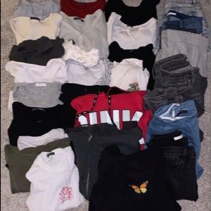 HUGE BRANDY MELVILLE PACSUN HAUL!!! TAKING OFFERS